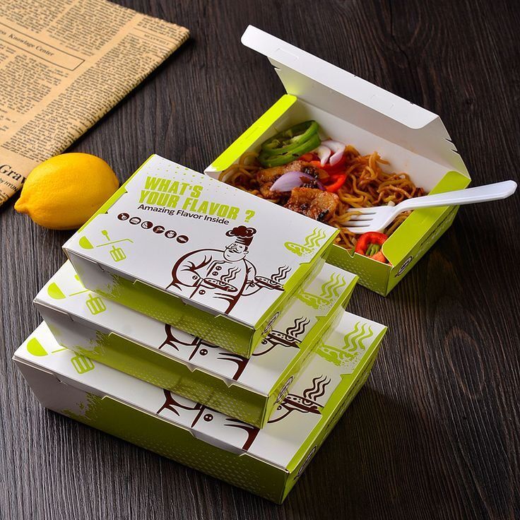 Paket makanan online Uprint.id dengan menu enak dan desain menarik.