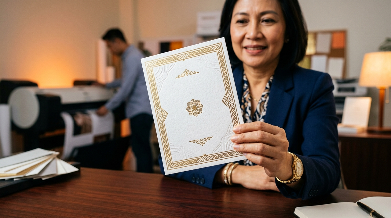 Panduan cetak undangan custom branded eksklusif untuk acara bisnis VIP