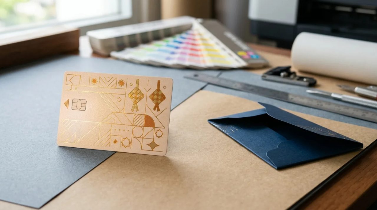 Ilustrasi custom e-money mandiri luster