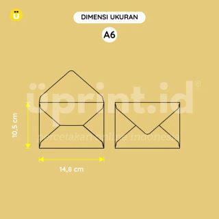 Amplop Triangle Flap - Foto 2