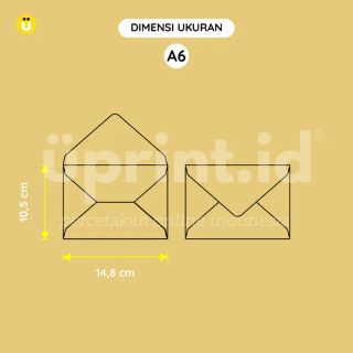 Amplop Triangle Flap - Foto 2