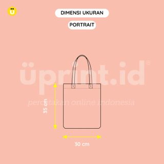 Tas Canvas Base Tas Putih - Foto 3