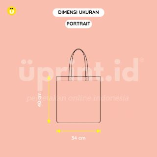 Tas Canvas Base Tas Putih - Foto 5