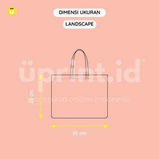 Tas Canvas Base Tas Putih - Foto 6