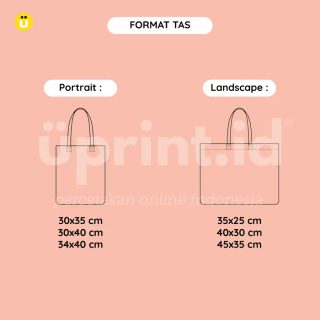 Tas Canvas Base Tas Putih - Foto 2