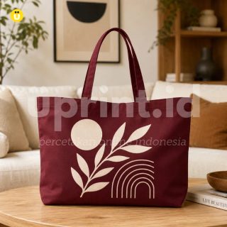 Tas Canvas Base Tas Berwarna - Foto 10
