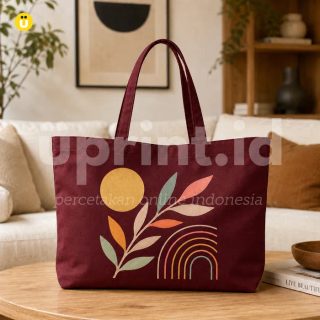 Tas Canvas Base Tas Berwarna - Foto 10