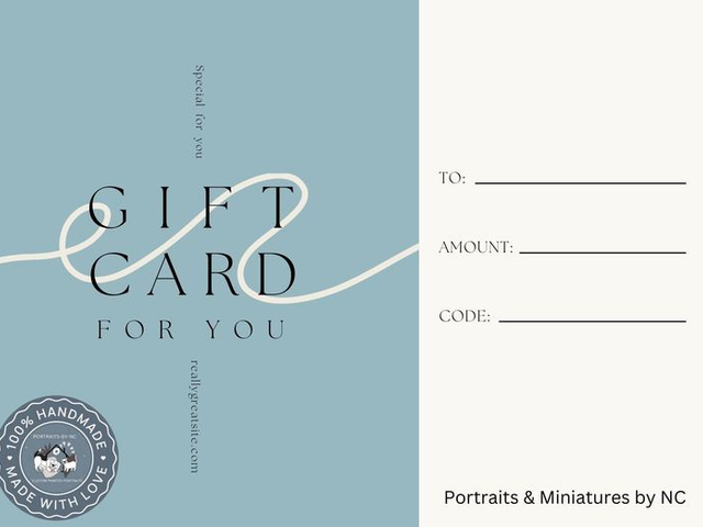 Kartu Hadiah dengan Desain Modern dan Personalisasi