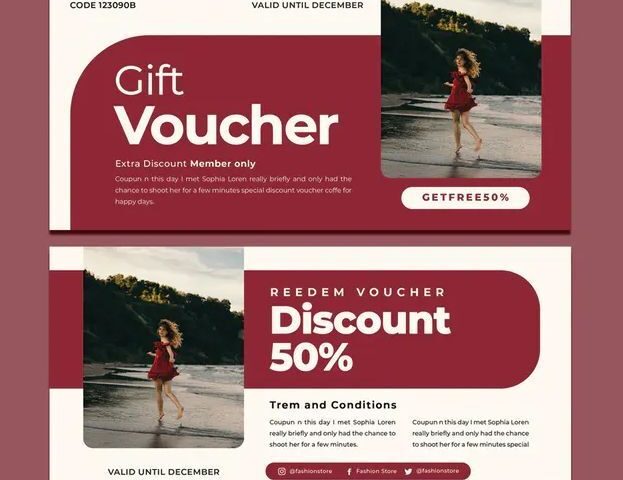 Order Voucher Custom Branded untuk Voucher Diskon yang Bikin Pelanggan Ketagihan Belanja