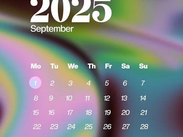 Cetak Kalender Custom Desain Futuristik untuk Branding Modern