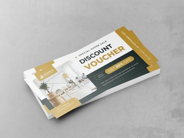 Voucher diskon spesial dengan penawaran 50% off dari Uprint.id.