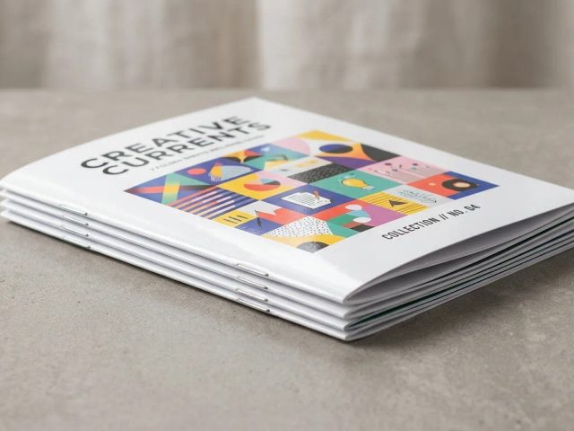 Cetak booklet portrait A6 dengan kertas glossy berkilau dari Uprint.id, hasil tajam, rapi, dan terlihat mahal.