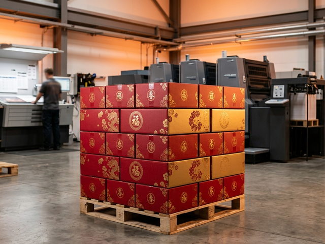 Cetak Corrugated Box Imlek Murah dan Kokoh untuk Hampers Bisnis