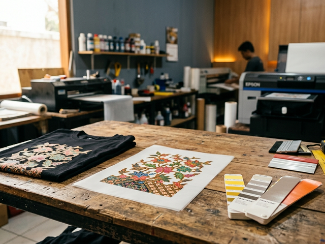 Ilustrasi order dtf print ukuran a4 online