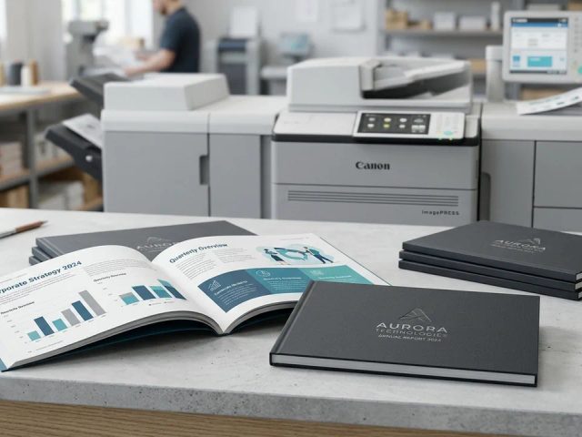 Cetak booklet landscape A5 premium 50 pcs dari Uprint.id, rapi, hemat, dan profesional untuk promosi bisnis.