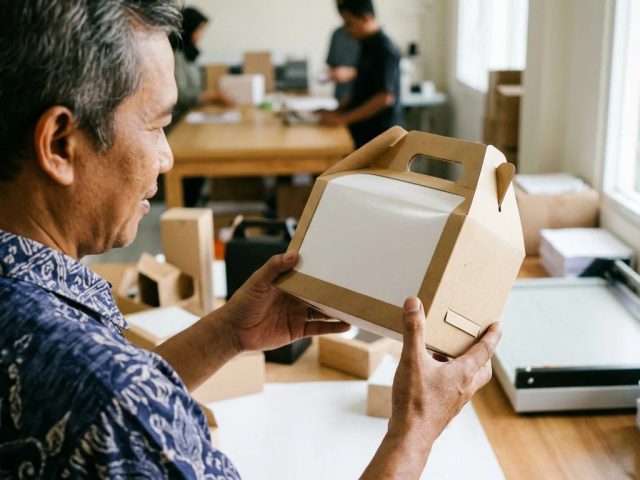 Ilustrasi cetak gable box surabaya