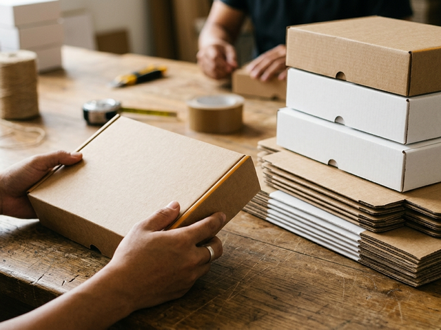 Estimasi harga mailer box per 1000 pcs dan sampel kemasan custom corrugated box Uprint.id