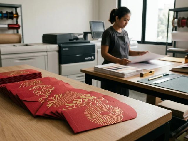 Ilustrasi order angpao imlek surabaya