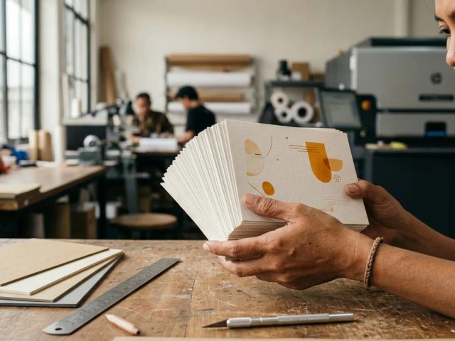Ilustrasi harga notecard per 50 pcs