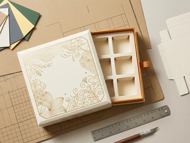 Ilustrasi order packaging mooncake festival