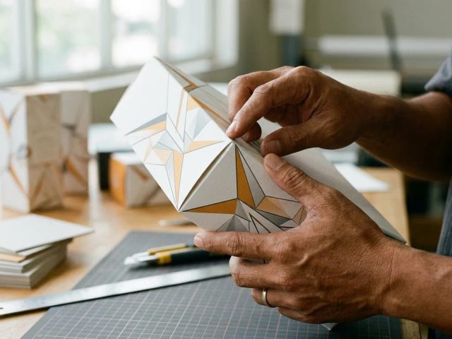 Ilustrasi cetak geometric pattern murah jakarta