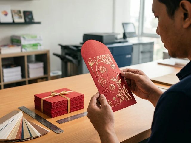 Ilustrasi angpao custom minimal order 100